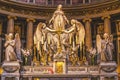 Altar Mary Angels Statues La Madeleine Church Paris France