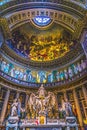 Altar Mary Angels Statues La Madeleine Church Paris France