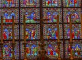 Altar Middle Ages Stained Glass Notre Dame Paris France