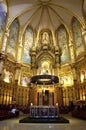 The Altar in Montserrat church