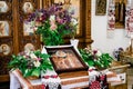 Altar in the Orthodox Church Royalty Free Stock Photo