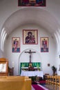 The altar from a Orthodox church in Bruges city