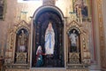 Altar of Our Lady of Lourdes in the church of Saint Matthew in Stitar, Croatia