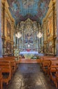 Altar of The Our Lady of the Mountain Church Royalty Free Stock Photo