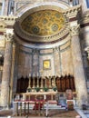 Altar in Pantheon, Rome, Italy. Royalty Free Stock Photo