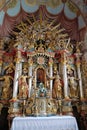 Altar in parish Church of Our Lady of snow in Kamensko, Croatia Royalty Free Stock Photo