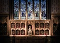 Altar piece depicting Mary and Jesus