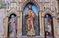 Altar of the Sacred Heart of Jesus in the church of Saint Matthew in Stitar, Croatia