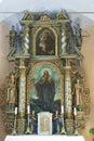 Altar of Saint Anthony the Hermit at the Church of Saint Peter in Petrovina, Croatia