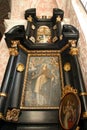 Altar of Saint Barbara in the Church of Saint Catherine of Alexandria in Zagreb