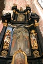 Altar of Saint Dionysius in the Church of Saint Catherine of Alexandria in Zagreb Royalty Free Stock Photo