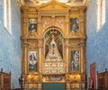 Altar of Saint Michaels Chapel Capela de Sao Miguel at University of Coimbra Courtyard - Coimbra, Portugal