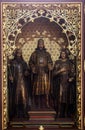 Altar of Saints Stephen, Ladislav and Emeric in Zagreb cathedral