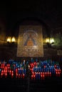 Altar in Santa Maria de Montserrat Abbey, Spain