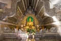 Altar of the Silver Temple. Chiang Mai, Thailand