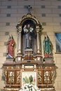 Altar of St. Anthony of Padua in the church of the Annunciation of the Virgin Mary in Velika Gorica, Croatia