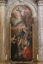 Altar of st. Roch, Church of Saint Euphemia, Rovinj Royalty Free Stock Photo