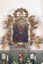 Altar of St. Vitus in the church of St. Stephen the Protomartyr in Stefanje, Croatia