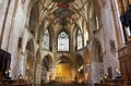 The altar at tewkesbury abbey Royalty Free Stock Photo