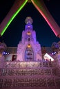 Altar Underneath The Man at Burning Man 2015 Royalty Free Stock Photo