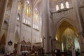 Altar and chapel of the eucharist in The Expiatory Royalty Free Stock Photo