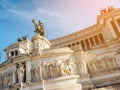 The Altare della Patria in Rome , Italy