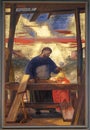 Altarpiece of saint Joseph the Worker in the Basilica di San Lorenzo in Florence