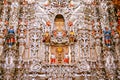 Altarpiece at virgen del carmen church in san luis potosi, mexico I