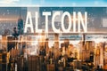 Altcoin with the Manhattan, NY