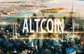 Altcoin with the Manhattan, NY