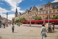 Alte Hauptpost, historical Main Post Office building in Erfurt