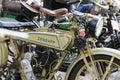 Old motorcycles are indestructible Austria Royalty Free Stock Photo