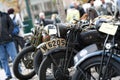 Old motorcycles are indestructible Austria Royalty Free Stock Photo