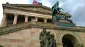 Detail of the Alte Nationalgalerie in Berlin