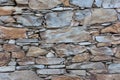 Old natural stone wall Royalty Free Stock Photo