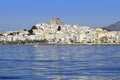 Altea Alicante province Spain view from blue sea Royalty Free Stock Photo