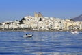 Altea Alicante province Spain view from blue sea Royalty Free Stock Photo