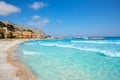 Altea beach in Alicante Playa de L Olla Royalty Free Stock Photo