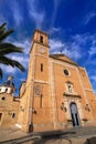 Altea church Consuelo village of Alicante Royalty Free Stock Photo