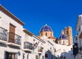 Altea old village Church typical Mediterranean