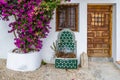 Architectural detail, typical Mediterranean scene in Altea, Spain