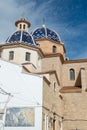 The Church of Nuestra SeÃÂ±ora del Consuelo de Altea in Altea in Valencia, Spain in 2022 Royalty Free Stock Photo