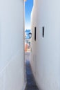 Altea village white narrow street Mediterranean