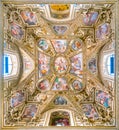 The Altemps Chapel by Martino Longhi the Elder, in the Basilica of Santa Maria in Trastevere in Rome, Italy. Royalty Free Stock Photo