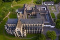 Panoramic view of Altenberg cathedral, Germany