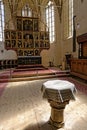 Alter at Biertan Fortified Church, Romania Royalty Free Stock Photo