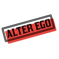 Alter ego advertising sticker