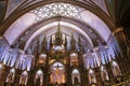 Alter inside Basilica of Notre Dame, Montreal, Quebec, Canada. i Royalty Free Stock Photo