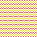 Pink and Yellow Chevron Seamless Pattern