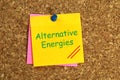 Alternative energies sticky